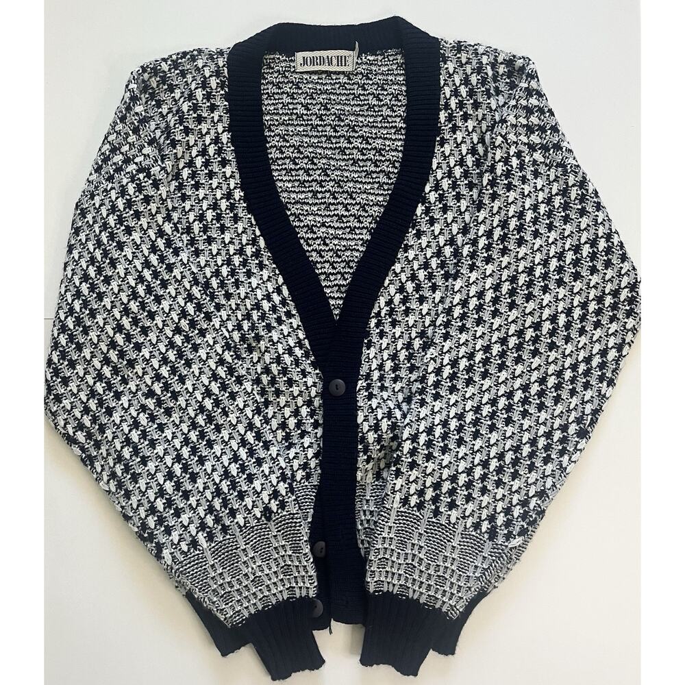 Vintage 80s Jordache Cardigan | Oversized Both Fit | Size L